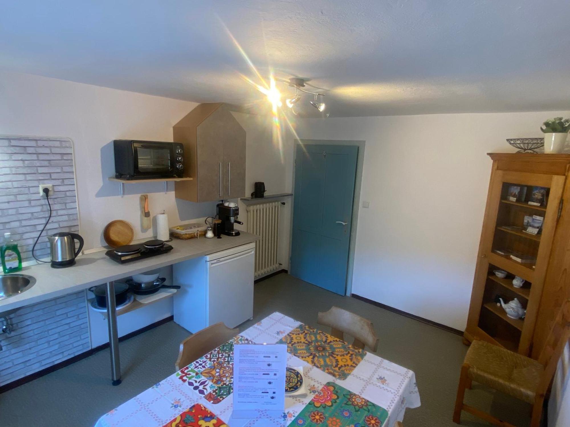 Zimmer 1 Am Manoetscherhof Pensionat Tiers Exteriör bild